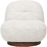 Jodi Swivel Chair, Merino Cotton-Furniture - Chairs-High Fashion Home