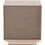 Journey Nightstand, Bleached Burl-Furniture - Bedroom-High Fashion Home