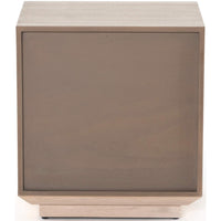 Journey Nightstand, Bleached Burl-Furniture - Bedroom-High Fashion Home