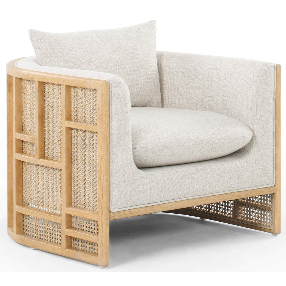June Chair, Natural Oak - Modern Furniture - Accent Chairs - High Fashion Home