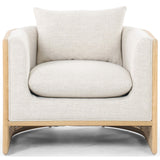 June Chair, Natural Oak - Modern Furniture - Accent Chairs - High Fashion Home