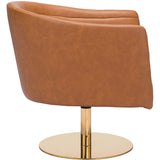 Justin Chair, Brown-Furniture - Chairs-High Fashion Home