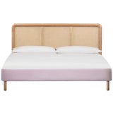 Kavali Bed, Blush-Furniture - Bedroom-High Fashion Home