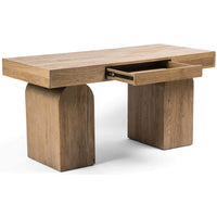 Keane Desk, Natural-Furniture - Office-High Fashion Home