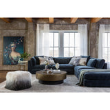 Kellen Sectional, Vickie Night-Furniture - Sofas-High Fashion Home - Ottoman Right Facing