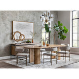 Kim Dining Chair, Cream-Furniture - Dining-High Fashion Home