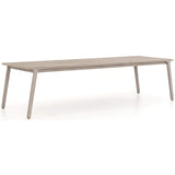 Kipp Outdoor Dining Table, Weathered Grey - Furniture - Dining - High Fashion Home