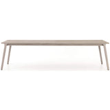 Kipp Outdoor Dining Table, Weathered Grey - Furniture - Dining - High Fashion Home