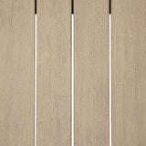 Kipp Outdoor Dining Table, Weathered Grey - Furniture - Dining - High Fashion Home