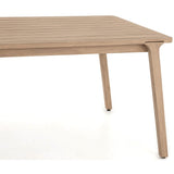 Kipp Outdoor Dining Table, Washed Brown - Furniture - Dining - High Fashion Home