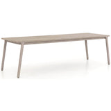 Kipp Outdoor Dining Table, Weathered Grey - Furniture - Dining - High Fashion Home