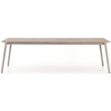 Kipp Outdoor Dining Table, Weathered Grey - Furniture - Dining - High Fashion Home
