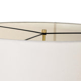 Koa Floor Lamp, Adobe Textured Concrete