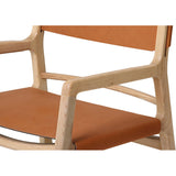 Kolding Leather Chair, Havana Tanned