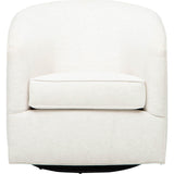 Krew Swivel Glider, Nomad Snow-Furniture - Chairs-High Fashion Home