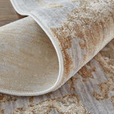 Feizy Rug Laina 39G5F, Beige/Gray-Rugs1-High Fashion Home
