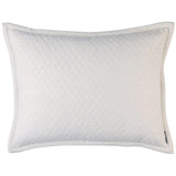Laurie Diamond Quilted Sham, Ivory - Accessories - High Fashion Home
