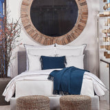 Linea Coverlet Set, White - Accessories - High Fashion Home