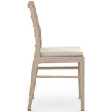 Linnet Outdoor Dining Chair, Faye Sand/Washed Brown Frame - Furniture - Dining - High Fashion Home