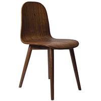 Lissi Dining Chair, Brown - Set of 2