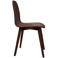 Lissi Dining Chair, Brown - Set of 2