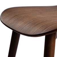Lissi Dining Chair, Brown - Set of 2