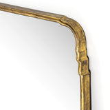 Loire Floor Mirror, Antique Gold Leaf
