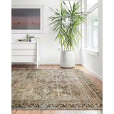 Loloi Rug Layla LAY-03, Olive/Charcoal-Accessories-High Fashion Home