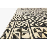 Loloi Rug Mika MIK-13, Ivory/Black - Rugs1 - High Fashion Home