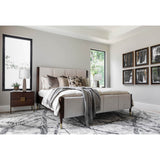 Lonnie Bed, Polo Club Muslin-Furniture - Bedroom-High Fashion Home