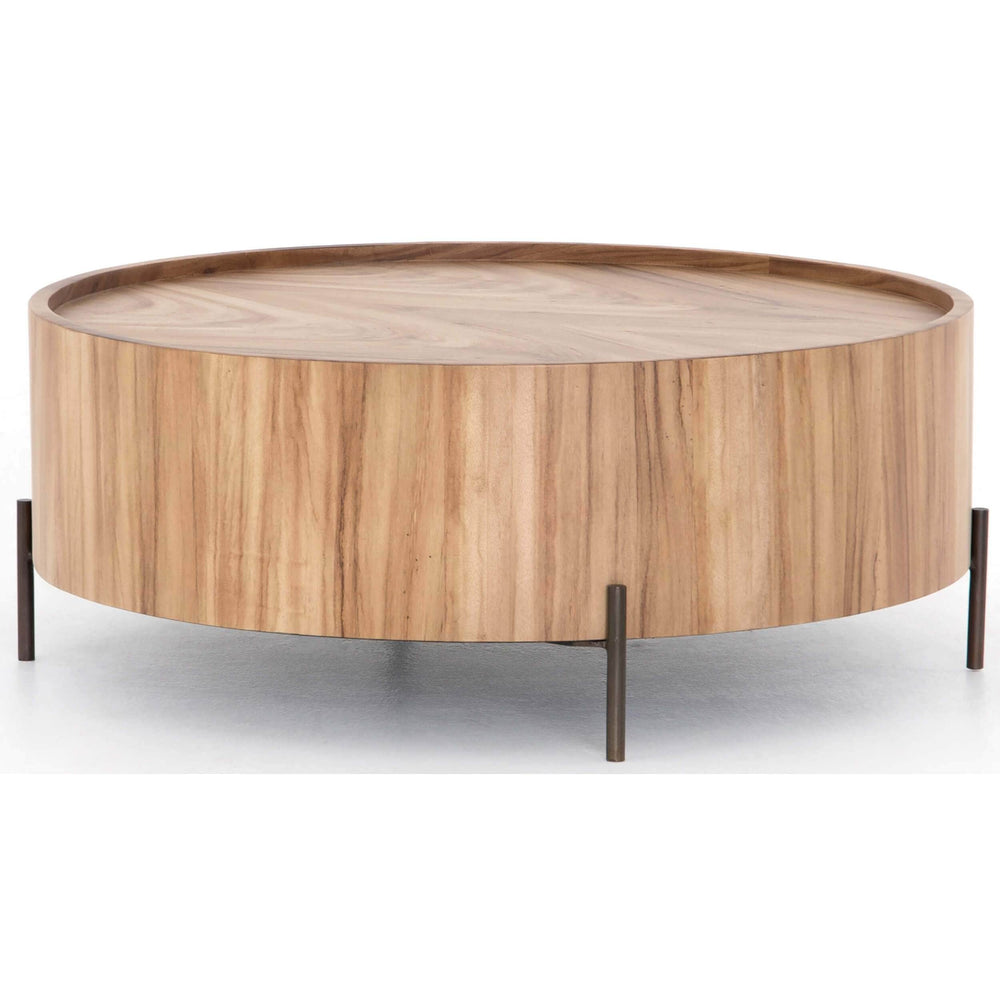 Lunas Drum Coffee Table - Modern Furniture - Coffee Tables - High Fashion Home