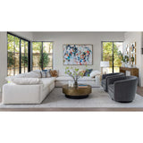 Mateo 5 Piece Modular Sectional, Nomad Snow