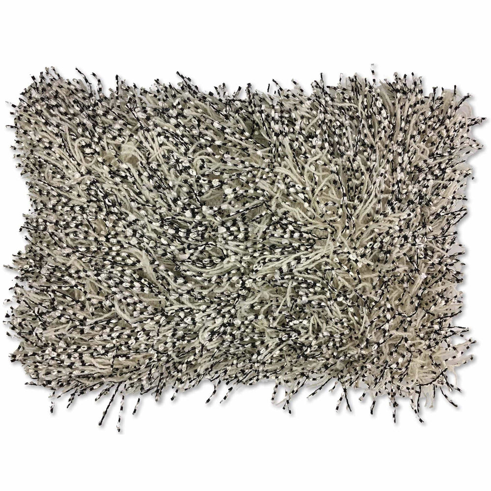 Cloud 9 Sparta Lumbar Pillow, Ivory/Black - Accessories - High Fashion Home