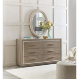 Mainstay 6 Drawer Dresser, Washed Gray