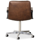Malibu Arm Desk Chair, Antique Whiskey-Furniture - Office-High Fashion Home