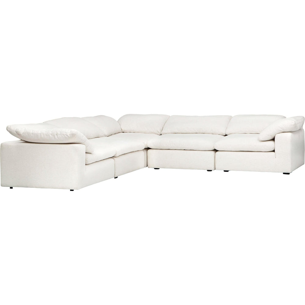 Mateo 5 Piece Modular Sectional, Nomad Snow