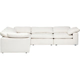 Mateo 5 Piece Modular Sectional, Nomad Snow