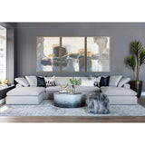 Mateo 4 Piece Modular Sectional, Fredrickson Marble - Modern Furniture - Sectionals - High Fashion Home
