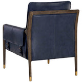 Mauti Leather Chair, Cortina Ink-Furniture - Chairs-High Fashion Home