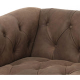 Maxx Leather Sofa, Umber Grey-Furniture - Sofas-High Fashion Home