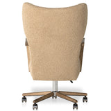 Melrose Desk Chair, Sheepskin Camel by Four Hands