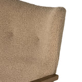 Melrose Desk Chair, Sheepskin Camel by Four Hands