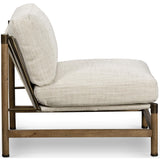 Memphis Chair, Gable Taupe - Modern Furniture - Accent Chairs - High Fashion Home