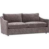 Mia Apartment Sofa, Vino Slate - Modern Furniture - Sofas - High Fashion Home