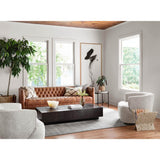 Mila Swivel Chair, Brazos Dove-Furniture - Chairs-High Fashion Home