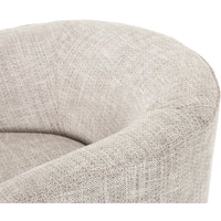 Mila Swivel Chair, Brazos Dove-Furniture - Chairs-High Fashion Home
