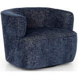 Mila Swivel Chair, Comal Azure-Furniture - Chairs-High Fashion Home