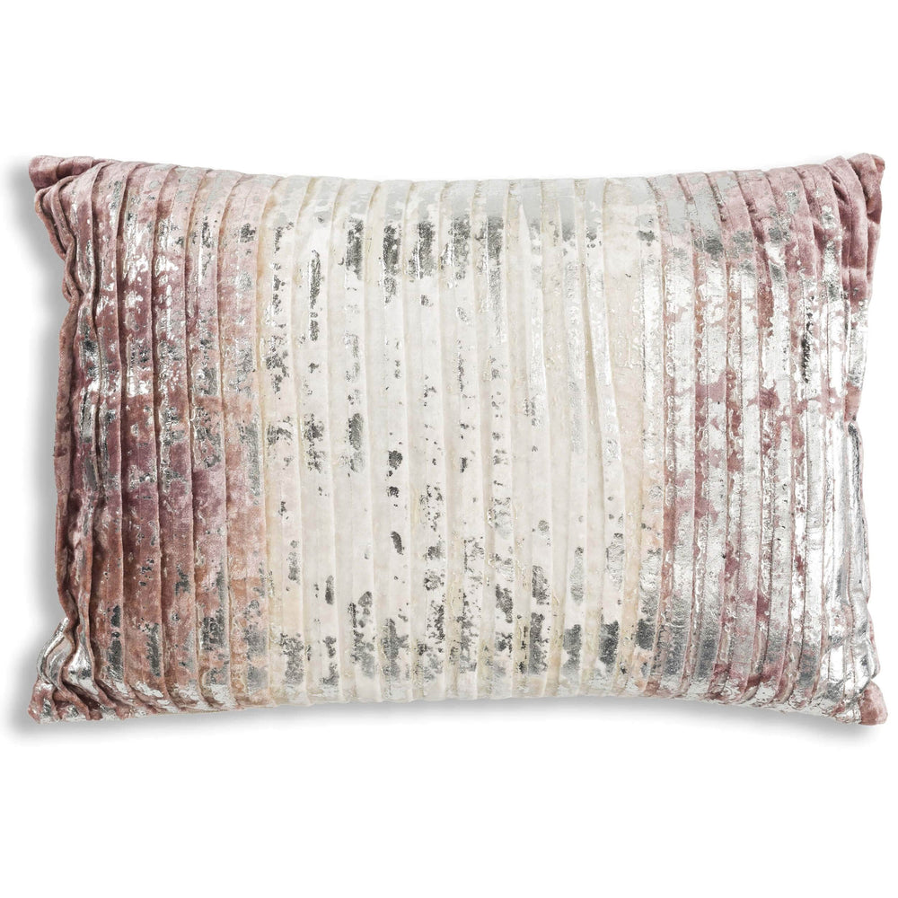 Cloud 9 Milo Lumbar Pillow, Pink - Accessories - High Fashion Home