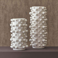Molecule Vase, Matte White-Accessories-High Fashion Home