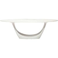 Montana Dining Table, White-Furniture - Dining-High Fashion Home